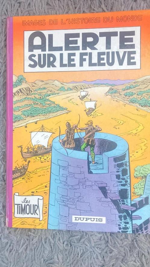 Les Timour # 15 Alerte sur le fleuve E.O. 1964 + original, Boeken, Stripverhalen, Zo goed als nieuw, Eén stripboek, Ophalen of Verzenden