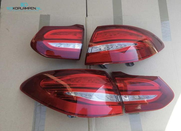 Mercedes C Klasse W205 station achterlichten achterlicht, Auto-onderdelen, Verlichting, Mercedes-Benz, Gebruikt, Ophalen