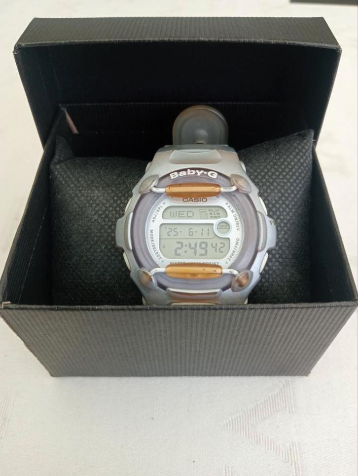 Casio Baby-G vintage digitale horloge, Handtassen en Accessoires, Horloges | Heren, Zo goed als nieuw, Polshorloge, Casio, Kunststof