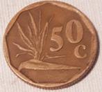 ZUID-AFRIKA : 50 CENTS 1995 KM 137, Postzegels en Munten, Munten | Afrika, Verzenden, Zuid-Afrika, Losse munt