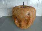 Houten appel (Teak) 3kg! 20/20cm, Ophalen of Verzenden