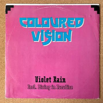 Coloured Vision – Violet Rain (1993, Trance, PLASMA Records) beschikbaar voor biedingen