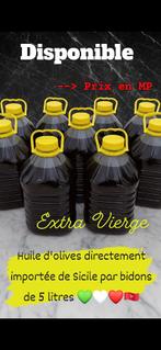 Huile d'olives extra vierge de Sicile, Divers, Enlèvement