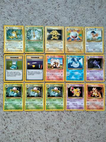 Lot Pokémon 'Base set NL' kaarten 