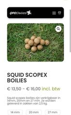 Squid Scopex Boilies, Ophalen, Nieuw, Overige typen