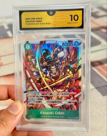 2023 One Piece TCG Kouzuki Oden Paramount War #030 Grade 10 beschikbaar voor biedingen