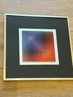 Viktor Vasarely (1906-1997) - zeldzaam genummerd kunstwerk, Antiek en Kunst, Kunst | Litho's en Zeefdrukken, Ophalen of Verzenden