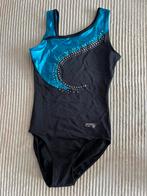 Turnpakje Ervy maat S, Sport en Fitness, Turnen, Gebruikt, Blauw, Ophalen of Verzenden, Turnpak(je)