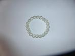 Armband met dikkere nepparels, Ophalen of Verzenden, Wit