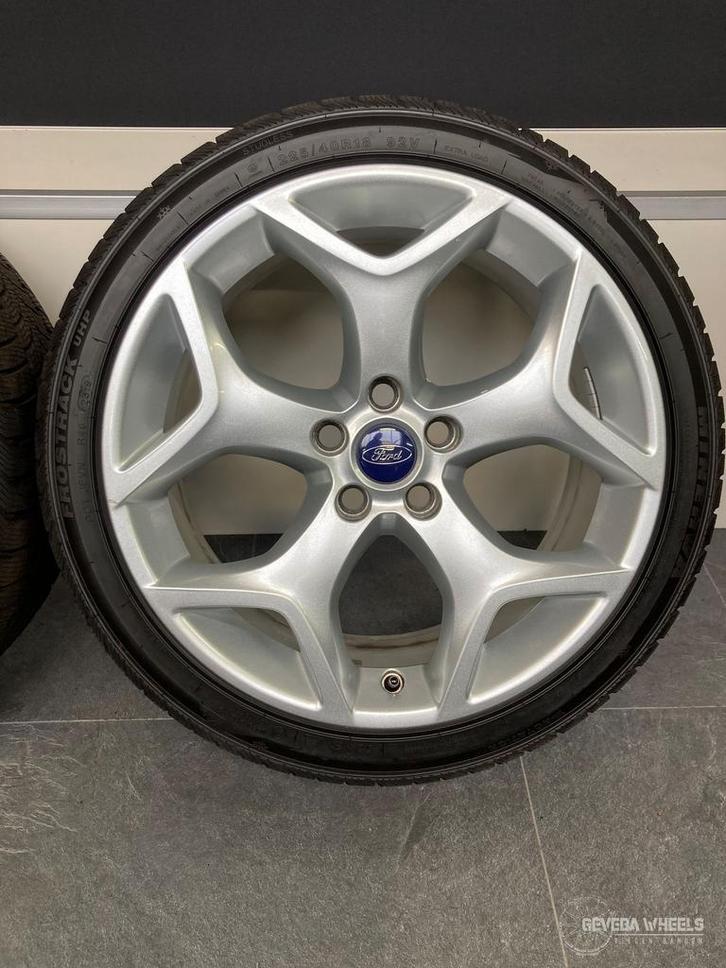 18” originele Ford Focus ST MK2 velgen + winterbanden 5x108, Auto-onderdelen, Banden en Velgen, Banden en Velgen, Winterbanden