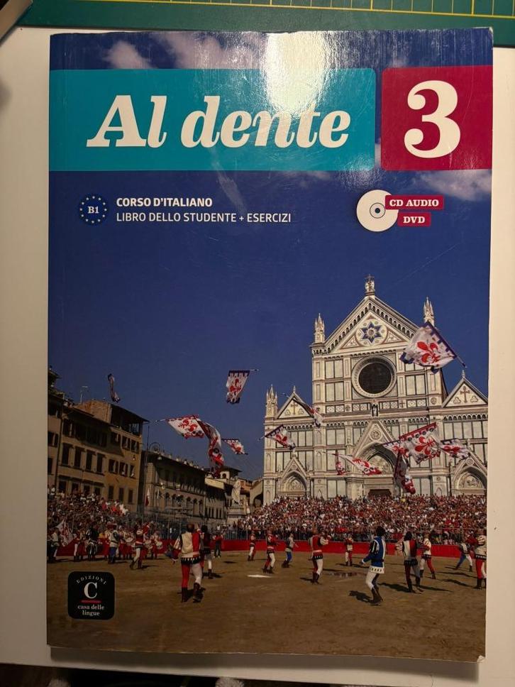Al dente 3: corso d'italiano, Boeken, Studieboeken en Cursussen, Zo goed als nieuw, Hoger Onderwijs, Ophalen of Verzenden