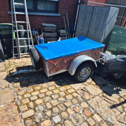 1 trailer om te restaureren prijs 150€, Auto diversen, Aanhangers en Bagagewagens, Gebruikt, Ophalen