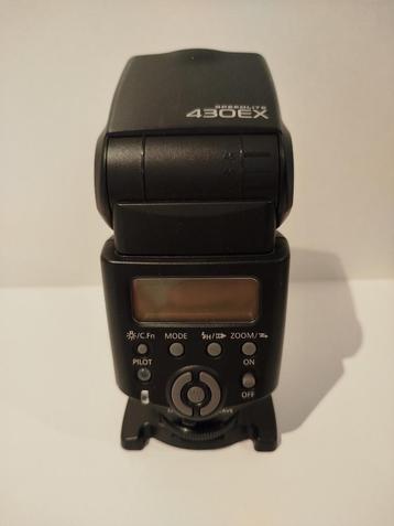 Canon speedlite 430EX, Enlèvement ou Envoi, Comme neuf, Canon, Inclinable