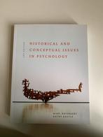 Handboek Historical and conceptual issues in psychology, Boeken, Studieboeken en Cursussen, Ophalen, Nieuw, Overige niveaus