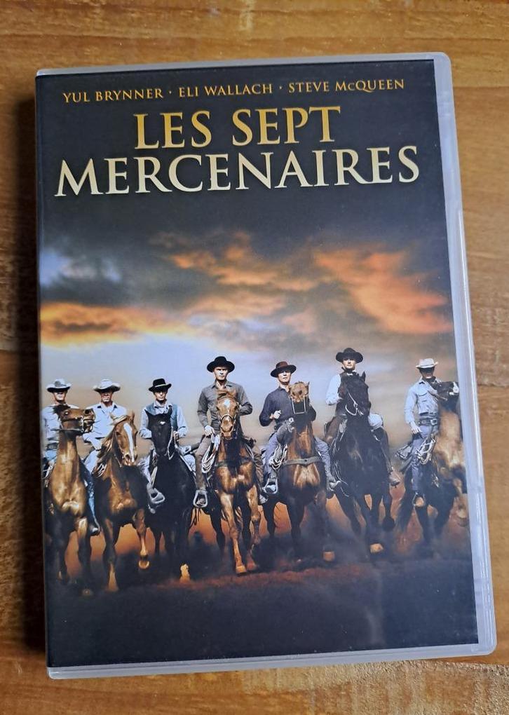 The magnificent seven - Steve McQueen - Yul Brynner, Cd's en Dvd's, Dvd's | Avontuur, Gebruikt, Ophalen of Verzenden