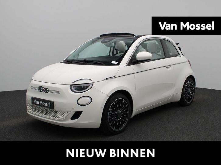 Fiat 500e C La Prima 42 kWh, Auto's, Fiat, Bedrijf, Te koop, 500E, ABS, Achteruitrijcamera, Adaptive Cruise Control, Airbags, Airconditioning