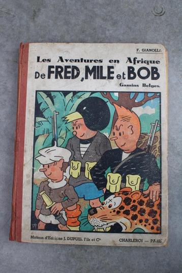  LES AVENTURES EN AFRIQUE DE FRED, MILE ET BOB 1940