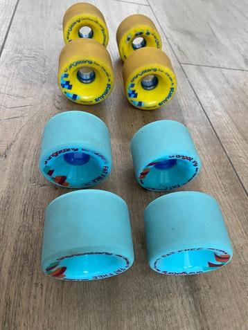 Orangatang Stimulus 70/86a Fat Free 65/77a longboard wielen beschikbaar voor biedingen