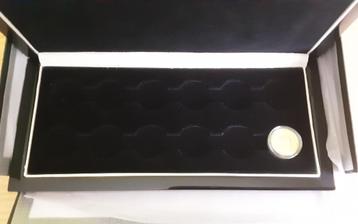 Stijlvolle muntenbox voor 1/4 oz munten beschikbaar voor biedingen