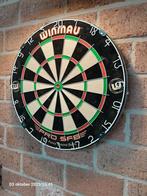 TOPSTAAT WINMAU DARTSBORD+2SETS PIJLTJES, Sport en Fitness, Darts, Ophalen, Zo goed als nieuw, Dartbord met pijlen