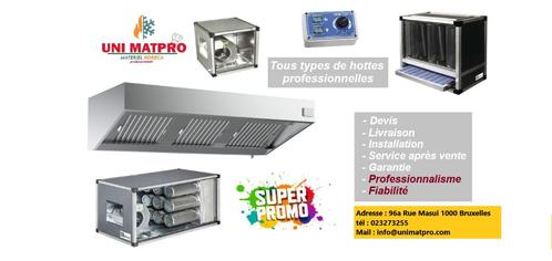 hotte professionnel, Elektronische apparatuur, Vriezers en Diepvrieskisten, Nieuw, Ophalen of Verzenden