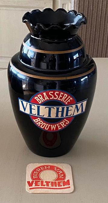 opaline vaas brouwerij Velthem te VELTEM - BEISEM + viltje beschikbaar voor biedingen