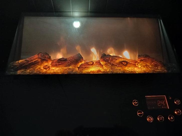 Gezellige Elektrische Haard, Huis en Inrichting, Haarden, Zo goed als nieuw, Elektrische haard, Ophalen