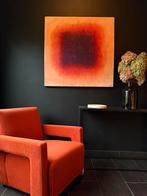 Abstract gradient schilderij 100cm x 100cm, Ophalen