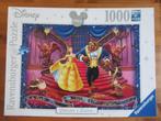 Mooie Disney puzzel, Belle en het beest, van 1000 stukjes, Ophalen of Verzenden, 500 t/m 1500 stukjes, Zo goed als nieuw, Legpuzzel