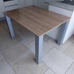 Verlengbare tafel, Huis en Inrichting, Tafels | Eettafels, 50 tot 100 cm, 100 tot 150 cm, Gebruikt, Metaal