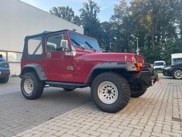 Jeep wrangler oldtimer, Rouge, Achat, 2500 cm³, Entreprise