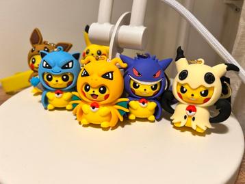 Pokemon Pikachu sleutelhangers beschikbaar voor biedingen