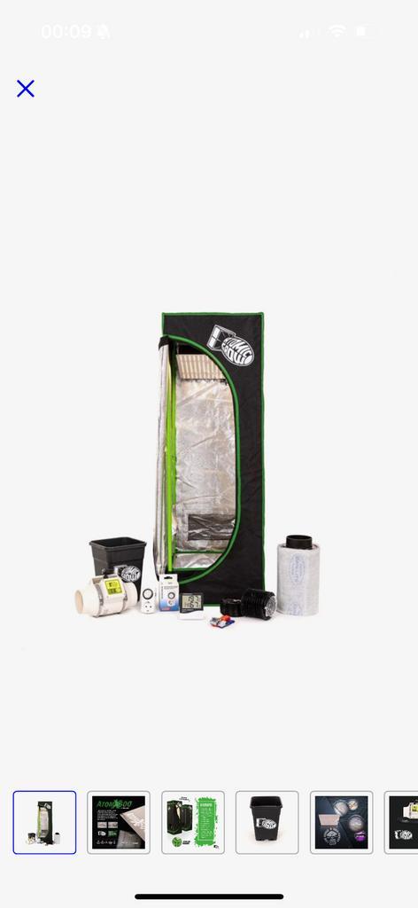 Atomic Grow kweektent, Tuin en Terras, Kweekspullen, Zo goed als nieuw, Kweektent, Ophalen
