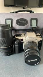 Canon EOS 50E analoge camera met extra lens, Audio, Tv en Foto, Fotocamera's Analoog, Ophalen of Verzenden, Zo goed als nieuw