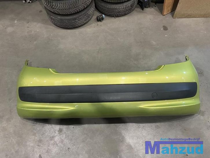 PEUGEOT 207 Groen KAR achterbumper bumper achter, Auto-onderdelen, Carrosserie, Bumper, Peugeot, Achter, Gebruikt