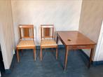 Elegante art deco eetkamerset - tafel en 2 stoelen, Antiek en Kunst, Ophalen