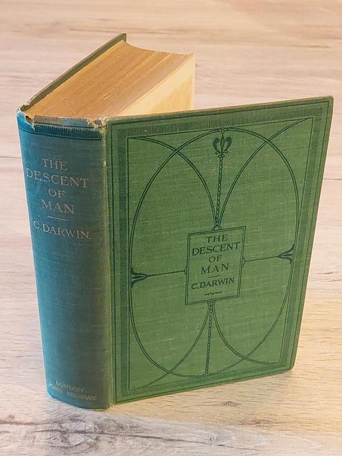 Darwin - The Descent of Man and Selection in Relation 1901, Antiek en Kunst, Antiek | Boeken en Manuscripten, Ophalen of Verzenden