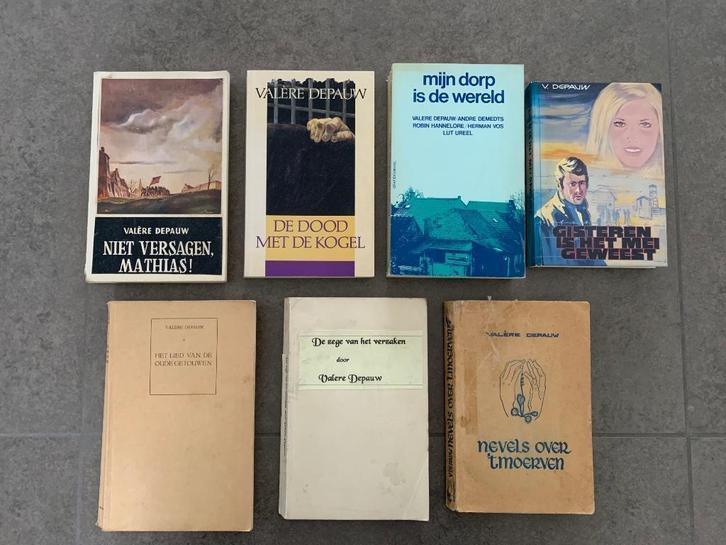 7 x Valère Depauw, Boeken, Romans, Gelezen, Ophalen of Verzenden