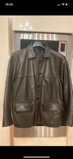 Veste en cuir solide et épaisse homme taille XL, Enlèvement, Comme neuf, Noir
