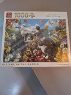 Nieuwe puzzel kittens in the garden 1000 st, Hobby en Vrije tijd, Ophalen of Verzenden, Zo goed als nieuw