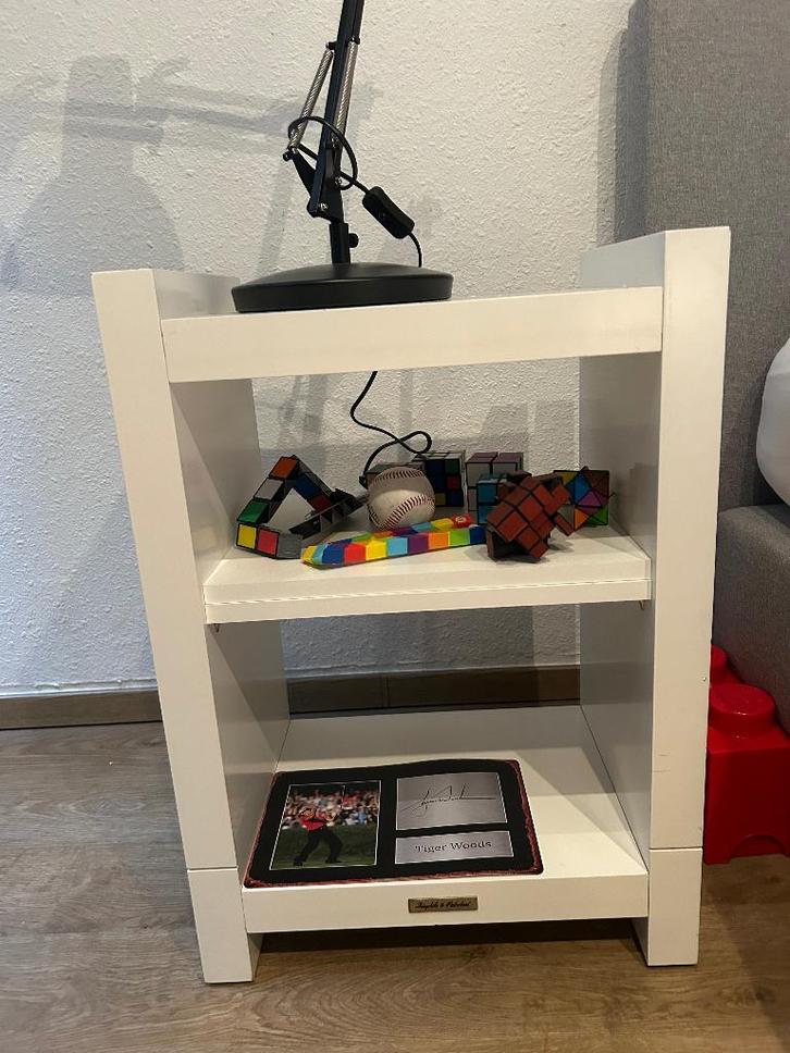 Nachtkastje wit Théophile et Patachou, Kinderen en Baby's, Kinderkamer | Inrichting en Decoratie, Gebruikt, Overige typen, Ophalen