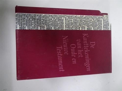 A5217 De Kantekeningen Van Het Oude En Nieuwe Testament [Dr., Antiek en Kunst, Antiek | Boeken en Manuscripten, Ophalen of Verzenden