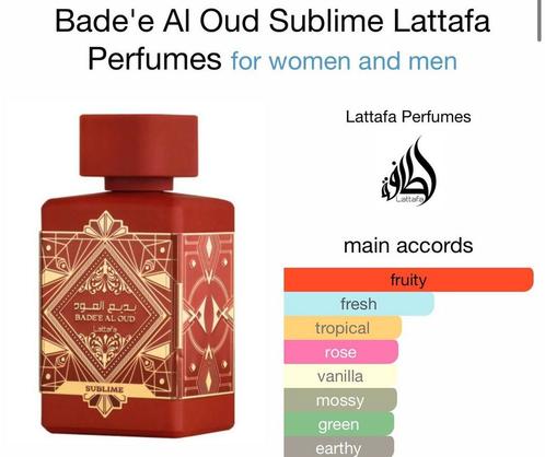 Bade'e Al Oud Lattafa, Bijoux, Sacs & Beauté, Beauté | Parfums, Neuf, Enlèvement ou Envoi