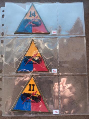 Us ww2 patches beschikbaar voor biedingen