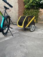 Hondenfietskar, Fietsen en Brommers, Fietsaccessoires | Aanhangwagens en Karren, Ophalen, Gebruikt, Hondenkar, Opvouwbaar