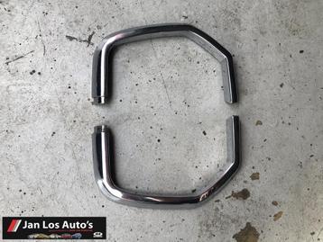 Sierlijst chroom spatbord set Audi 100 C1 ('73-'77) beschikbaar voor biedingen