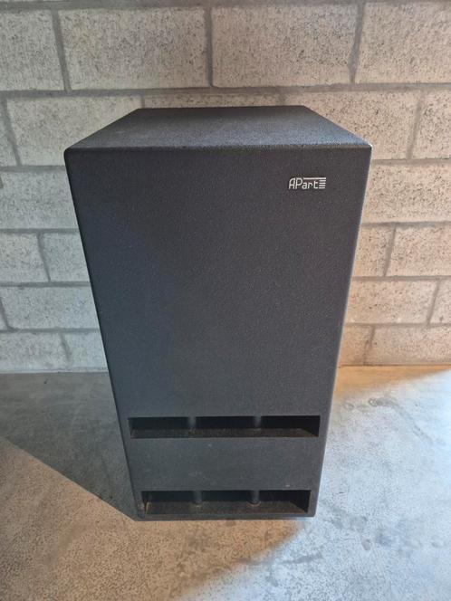 Apart SUB2400 wit of zwart, Audio, Tv en Foto, Luidsprekerboxen, Zo goed als nieuw, Subwoofer, Ophalen