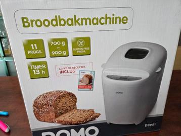 Broodbakmachine DOMO, Enlèvement, Comme neuf