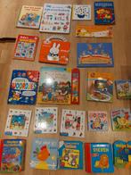 22 boekjes voor peuters en kleuters, Enlèvement, Utilisé, Livre à déplier, à toucher ou à découvrir, 2 à 3 ans