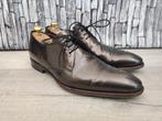 Floris van Bommel bruine lak herenschoenen - Mt 42,5, Kleding | Heren, Schoenen, Bruin, Verzenden, Floris van Bommel, Zo goed als nieuw
